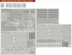 Eduard Big-Ed BIG5369 1:350 USS Nimitz CVN-68 PART I - Picture 1 of 1