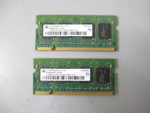Infineon 1GB (2x512MB) PC2-4200 SODIMM DDR-2 533mhz Laptop 200-pin Memory RAM - Picture 1 of 3