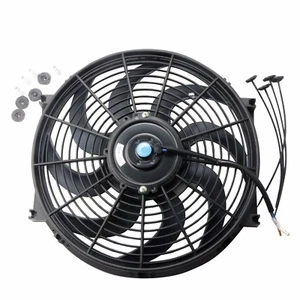 14" inch Universal Racing Electric Radiator Engine Cooling Fan With Fan Kits - Picture 1 of 5