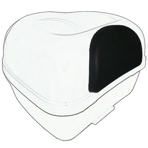 Back Rest Top Case motorcycle and scooter Motorbike Universal - Picture 1 of 3