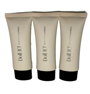 Doll No. 10 Beauty HydraGel Foundation Make-Up, 3 Pack (Deep) 30ml / 1oz - New - Picture 1 of 7