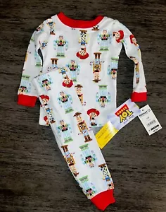 Disney Toy Story Buzz Woody Jessie Nutcracker Christmas Kids Pajama Set New - Picture 1 of 5