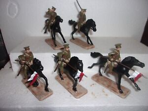 toy soldiers ww 1 british cavalry lot