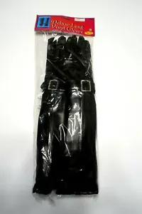 Halloween Steampunk Scientist Cowboy Costume Mates Deluxe 18" Long Vinyl Gloves - Picture 1 of 4