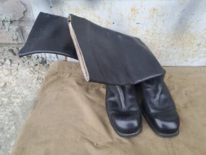 Oficial ruso soviético botas cromadas GOST 447-41 SEGUNDA GUERRA MUNDIAL talla 39 C medianas - Imagen 1 de 12