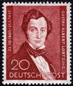 Berlin 74 FDC 100. Fallecimiento de Albrecht Lortzing, SStpl. - Imagen 1 de 1