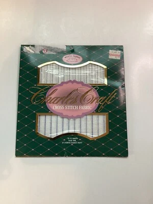 Tecido de algodão Charles Craft 12" x 18" lona rasgada 14 quilates algodão - Imagem 1 de 3