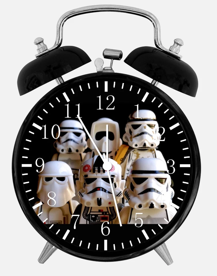 Lego Star Wars Alarm Desk Clock 3.75" Home or Office Decor E37 Nice For Gift - Image 1 of 1