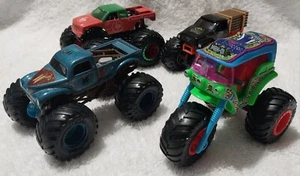 Monster Jam Spin Master 1:64 Scale Lot of 4 Trucks - Picture 1 of 5