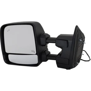 Left Mirror For 2017-2019 Nissan Titan Textured with Memory and Puddle Light - Picture 1 of 17