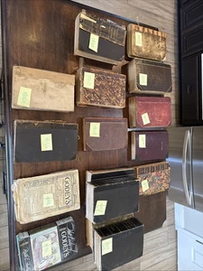Antique Godey’s Lady Book Lot Of 16 - Most From 1840-60’s - Varying Condition - Picture 1 of 15