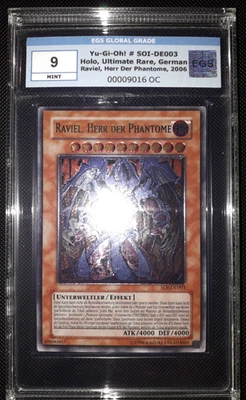 Yu-Gi-Oh! Raviel, Herr der Pahntome, SOI-DE003, Ultimate Rare, 2. Auflage, Mint - Bild 1 von 2