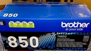 BROTHER TN850 HIGH-YIELD TONER CARTRIDGE🌟TN850 OPEN BOX / NEVER Used! NIB - Afbeelding 1 van 9
