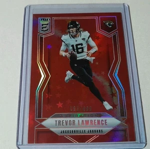 Donruss Elite 2025 Trevor Lawrence Red Aspirations Stars 193/499 Jaguars - Imagen 1 de 3