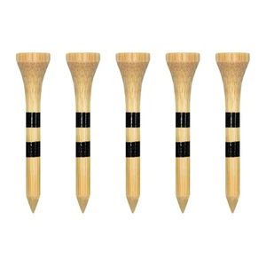 Zivisk Wooden Golf Tees 2-1/8 inch 100 Count, 2.25" Short Golf Wood Bamboo Te... - Picture 1 of 5