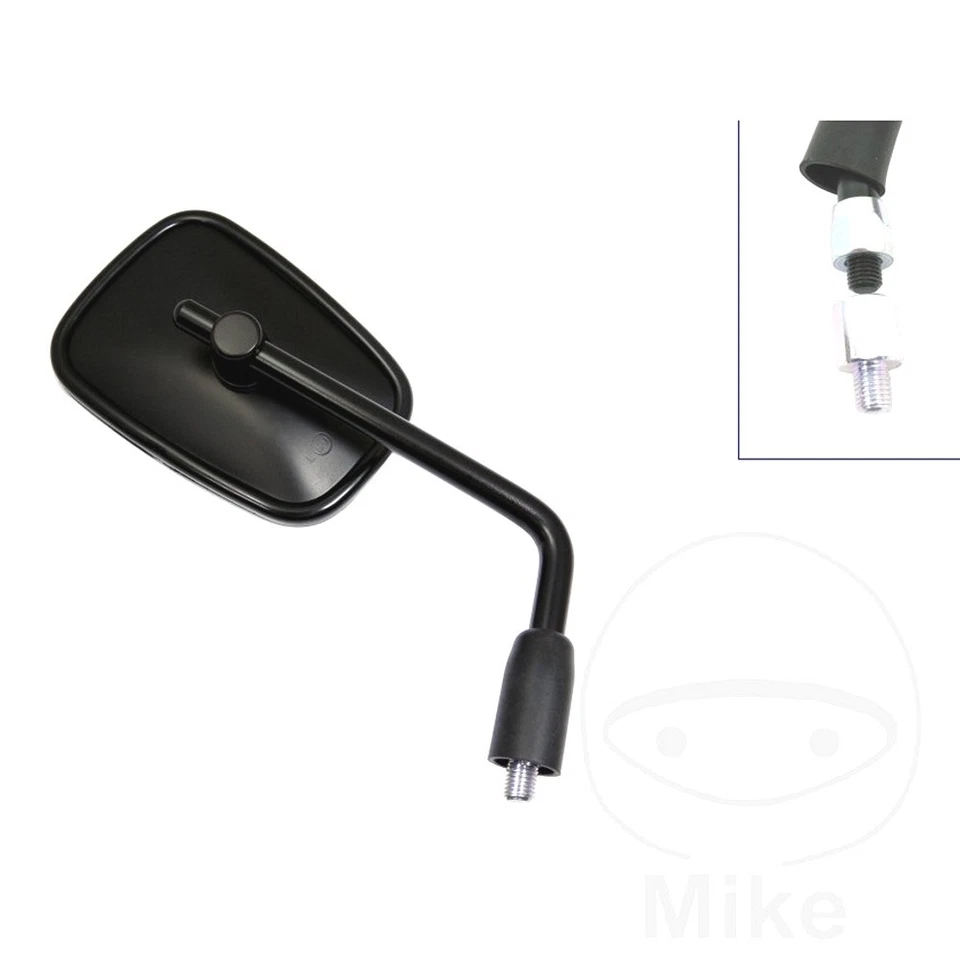 Espejo retrovisor derecho JMP negro para Kawasaki Vulcan 650 2015-2020 Foto 1 de 1