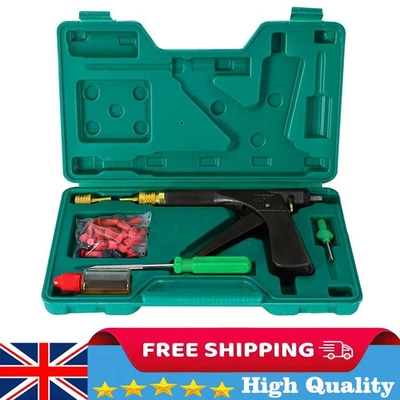 Car Wheel Vacuum Tyre Repair Tool Kit Mushroom Plug Tire Plugger Tubeless w/ Box - Image 1 of 4