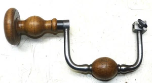 Vintage 7” Gents Brace w/ Square or Flat Thumbscrew Chuck INV17823 - Picture 1 of 5