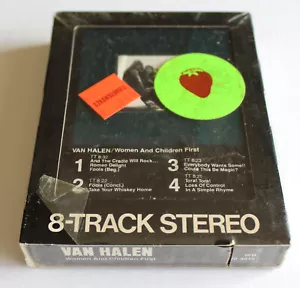 Van Halen Women and Children First Vintage Sealed 8 track tape Promo - Bild 1 von 3