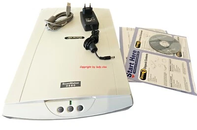 📌 Microtek Flachbettscanner 3880 mit komplettem Zubehör ~ wie neu - Bild 1 von 3