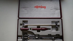 Präzisionszirkel-Set Reisszeug rOtring 4-teilig hochglanzverchromt  194 - Bild 1 von 3