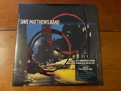 DAVE MATTHEWS BAND Before These Crowded Streets 2LP Marbled Red/Blue SEALED - Image 1 of 3