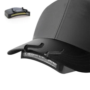 11LED Baseball Cap Hat Torch Light -Hiking Camping Trekking Hunting Head Lamp US - Picture 1 of 12