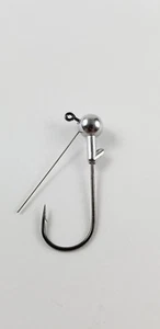 25-1/8oz 3/0 Weedless Jighead Draht GERADES AUGE Madenkopf Swimbait Regenschirm Rig - Bild 1 von 1