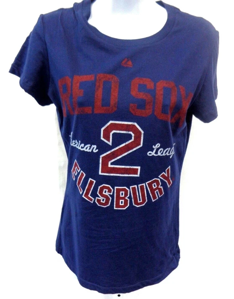 Camiseta ajustada de manga corta de los Medias Rojas de Boston para dama Jacoby Ellsbury *Imperfecta Foto 1 de 2