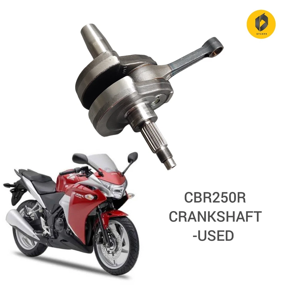 CIGÜEÑAL HONDA CBR250R - ¡MENOS USADO 2013-2019! MODELO HECHO EN JAPÓN PIEZA OEM  Foto 1 de 4