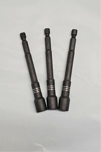 5/16" x 4" Impact Magnetic Nut Setter, 3 Bits
