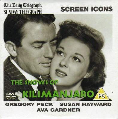 THE SNOWS OF KILIMANJARO (1952) UK PROMO DVD / GREGORY PECK, SUSAN HAYWARD ETC - Image 1 of 2