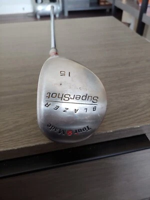 Taylor Made Blazer Super Shot 15° Golf Club Bubble Stiff Shaft, RH - Image 1 of 4