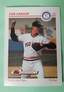 1991 Line Drive AAA #584 Dan Gakeler - Toledo Mud Hens  - Picture 1 of 2