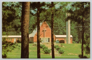Postcard Nas Meridian Chapel Naval Air Station Mississippi - Picture 1 of 2