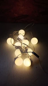 LED Vanity Mirror Light Kit 10 Bulb Set Makeup Mirror Globe String Lights - Picture 1 of 8