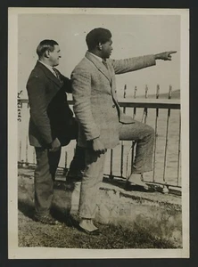 1923 Battling Siki, "Tragic Pioneer Black Boxer" Early and Rare Vintage Photo - Picture 1 of 2