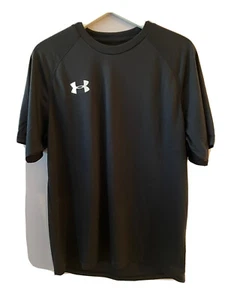 Under Armour BRAND NEW Tech T-Shirt - Size Medium - Black - Golf Wear RRP £30 - Picture 1 of 4