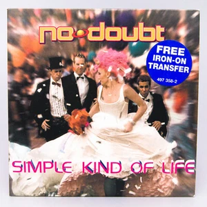 No Doubt "Simple Kind of Life" w' Return of Saturn IRON-ON | European CD Single - Imagen 1 de 12