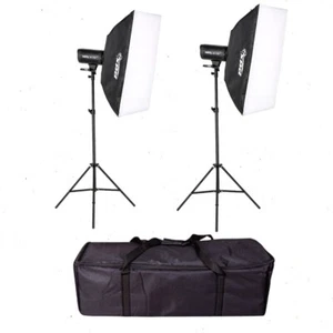 Studio-Blitzset PDX AF-250 – Profi Doppelsystem, 2x 250W, Synchronanschluss - Picture 1 of 5