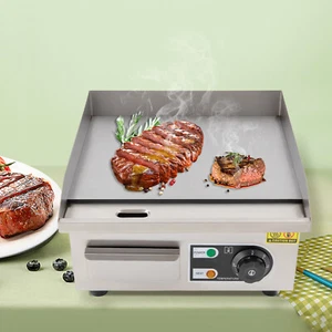 Elektro Grillplatte Bratplatte Elektrogrill Griddleplatte Bräter Griddle Gastro - Bild 1 von 17