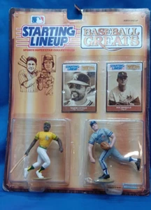 Grandi baseball 1989 Starting Lineup Reggie Jackson e Don Drysdale MLB - Foto 1 di 10