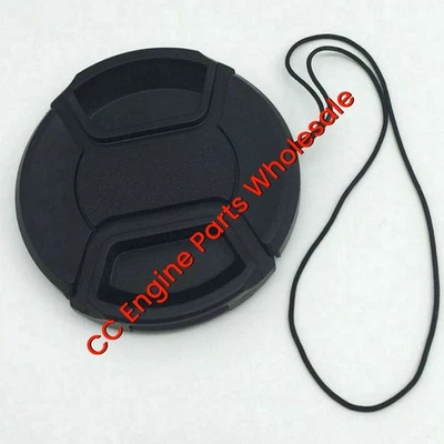 62mm Plastic Snap-On Front Lens Cap Cover for Canon Nikon SLR DSLR Camera - Image 1 of 3