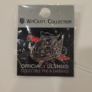 WinCraft NHL Columbus Blue Jackets Logo Lapel Pin Limited Edition Rare - Picture 1 of 1