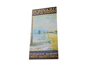 BONNARD Pierre, Original Exhibition Poster for Fondation Maeght, Provence, Fran - Picture 1 of 9