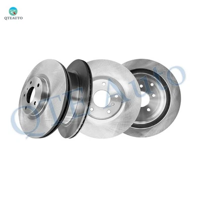 Juego de 4 rotores de disco de freno delanteros 320 mm-traseros 308 mm para Nissan Murano 2011-2014 Foto 1 de 4