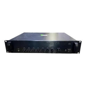 Rack-Mount Audio Mixer/Amplifier 3x Mic 2x Aux 250v Power Tested - Picture 1 of 5