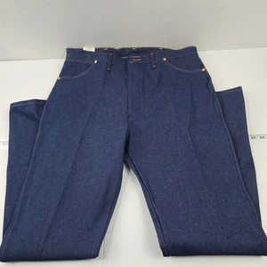 Wrangler 13MWZ Cowboy Cut Original Fit Jeans Blue 40x36 Heavyweight Denim 4272 - Picture 1 of 11