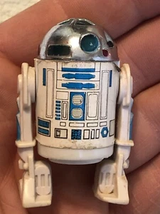 1977 Vintage Star Wars R2-D2 Solid dome Action Figure All Original Kenner TAIWAN - Picture 1 of 7