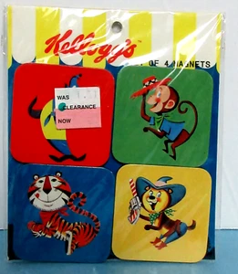2005 Vintage Kellogg's Refrigerator Magnets NIP - Picture 1 of 4